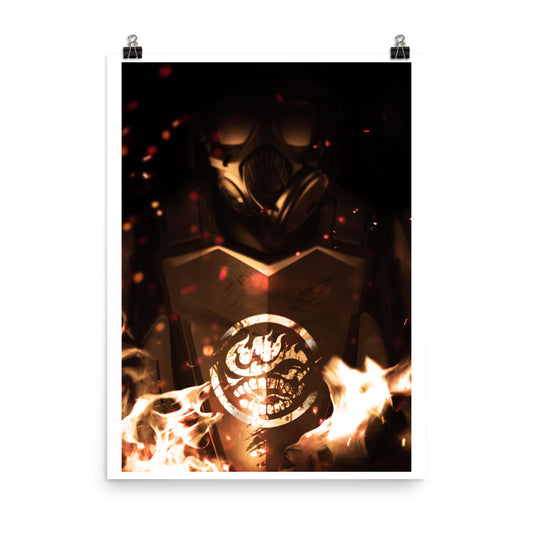 SCP-682 Poster for Sale by turntechunderg