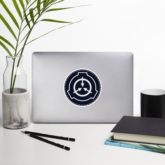 SCP Foundation (in Black) Sticker for Sale by MagentaBlimp