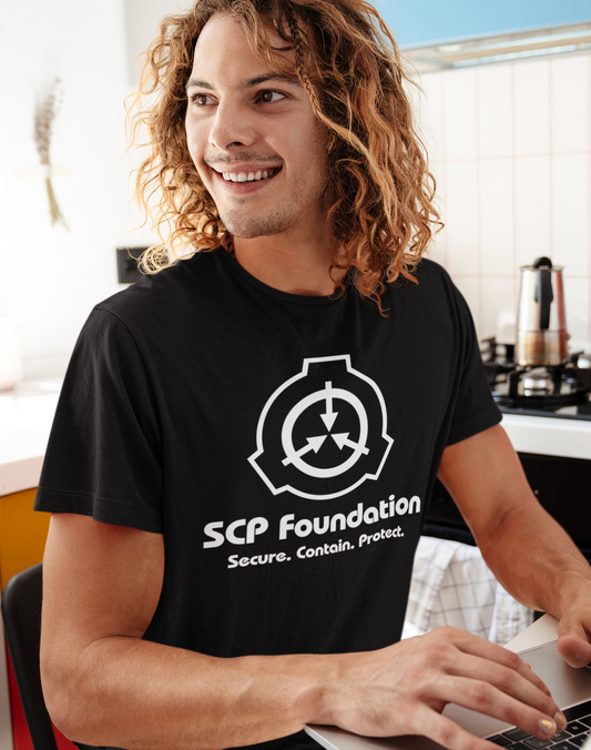 SCP Foundation Logo Transparent Essential T-Shirt for Sale by Omnavis