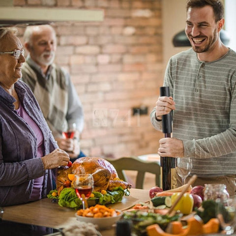 Abridor de Vinho Elétrico