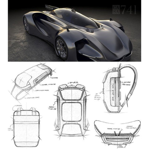 Mochila Compacta com Trava Antifurto e Material Resistente a Água - BANGE