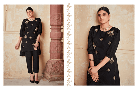 EMBROIDERED CO-ORD SET - BY JAIPUR KURTI