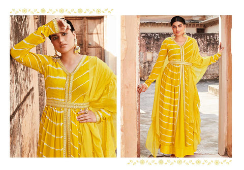 Haldi Outfit For Bride