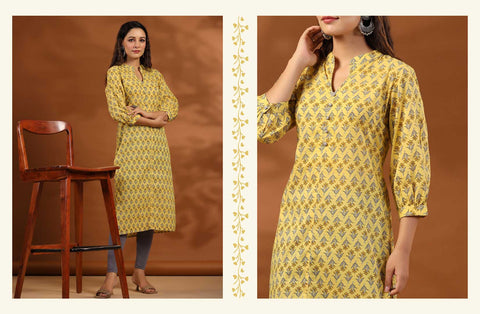 Printed Fashionable Ladies' Kurti