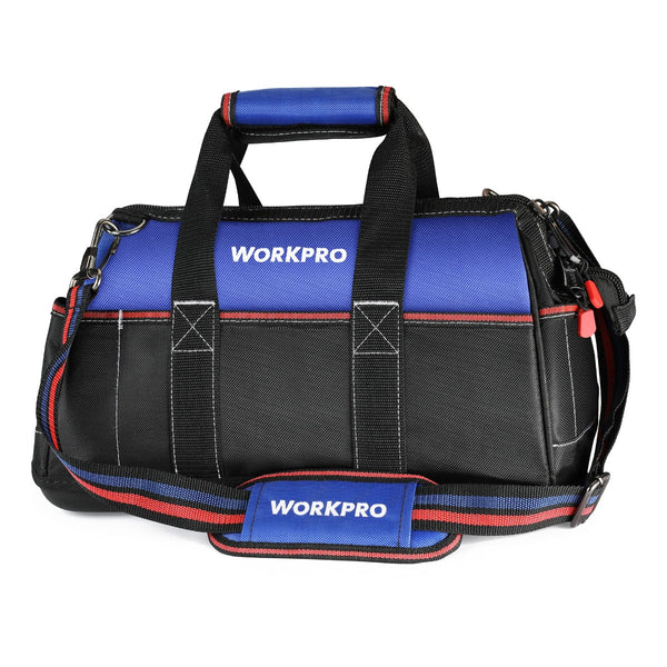 WORKPRO 13-inch Wide Mouth Tool Tote Bag