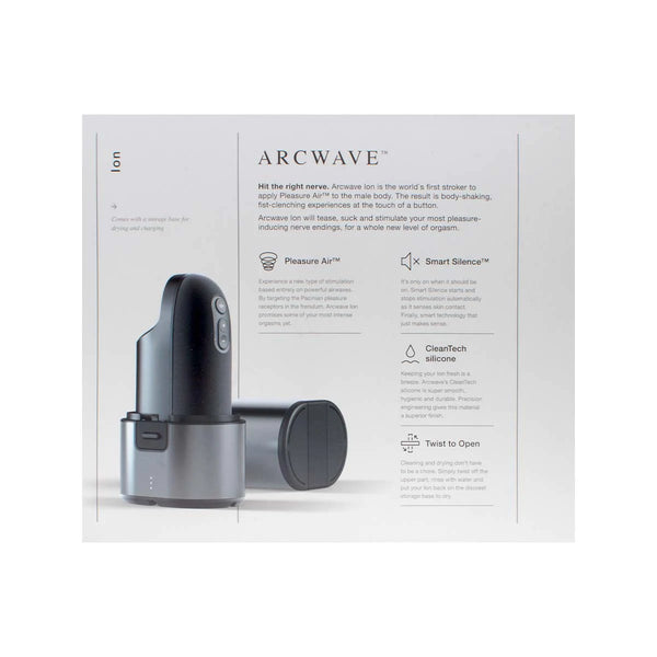 Arcwave Ion Pleasure Air Stroker 電動脈衝智能飛機杯