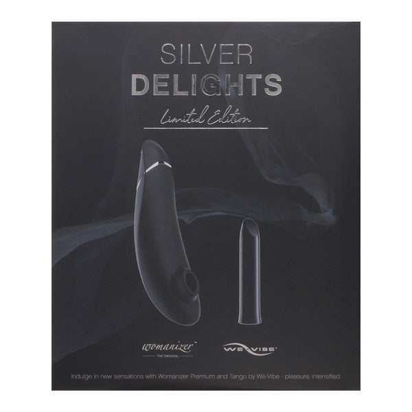 Silver Delights Collection 初階銀光喜悅套裝（Premium 吸啜器 + Tango 小震蛋）