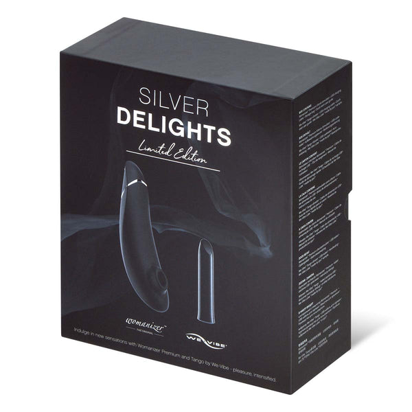 Silver Delights Collection 初階銀光喜悅套裝（Premium 吸啜器 + Tango 小震蛋）