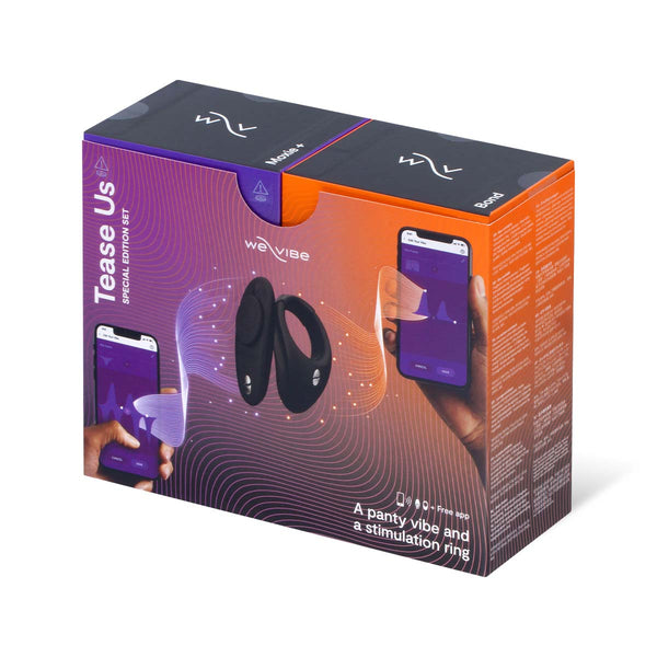 We-Vibe Tease Us Set Bond + Moxie Black