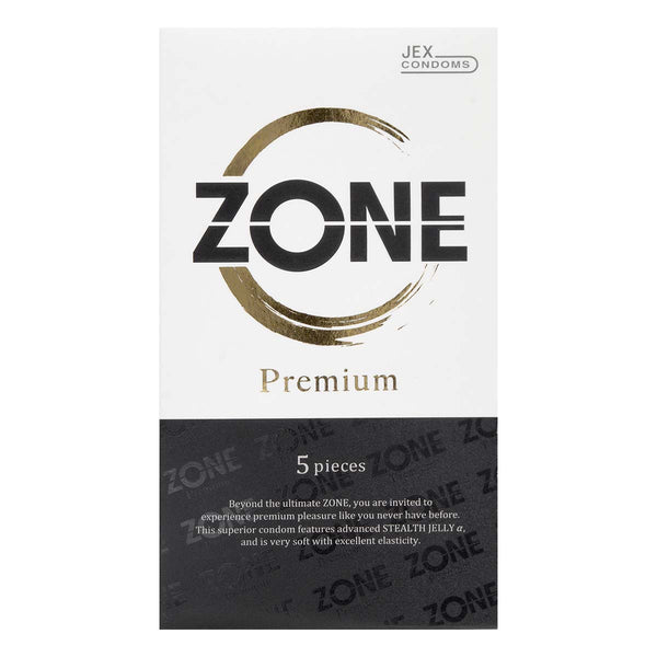 JEX ZONE Premium 乳膠安全套（5片裝）