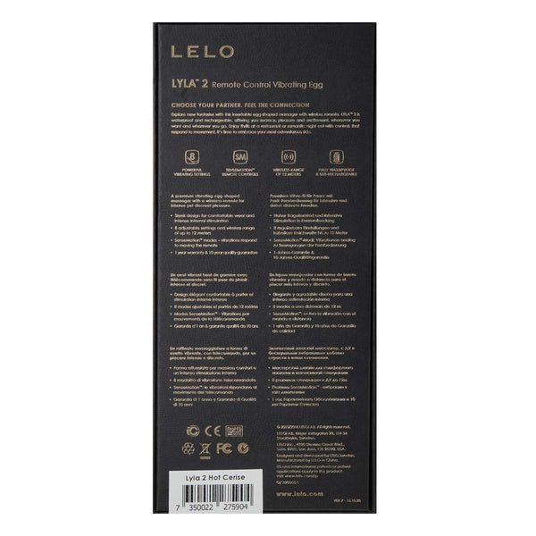 LELO Lyla 2 搖控震蛋