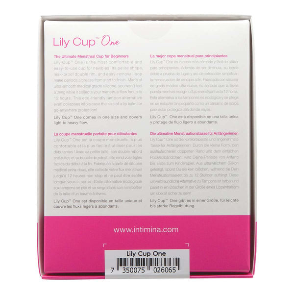 Intimina Lily Cup One 新手月經杯 20ml