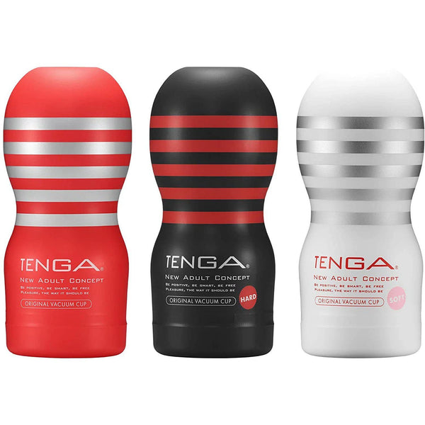 TENGA ORIGINAL VACUUM CUP 全三種 套裝