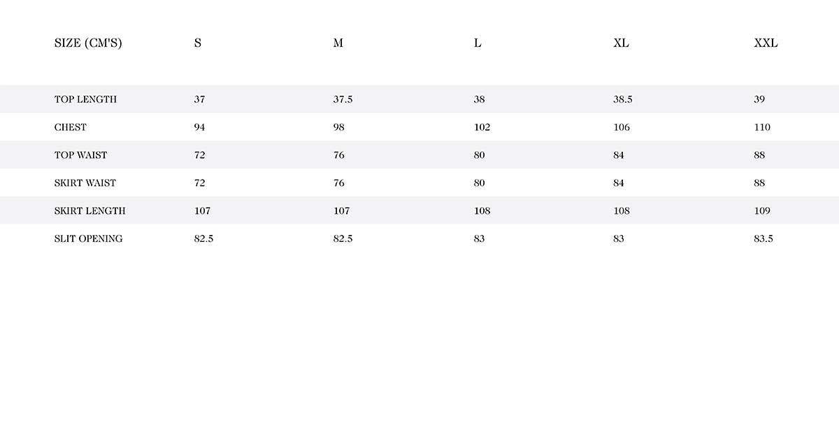 Spe-Shell-Size-Chart