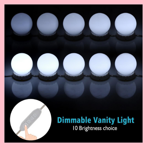 vanity lights, mirror lights, makeup mirror lights, led light for vanity mirror, led bulbs for vanity mirror, best led lights for vanity mirror, Hollywood Vanity Mirror Lights,