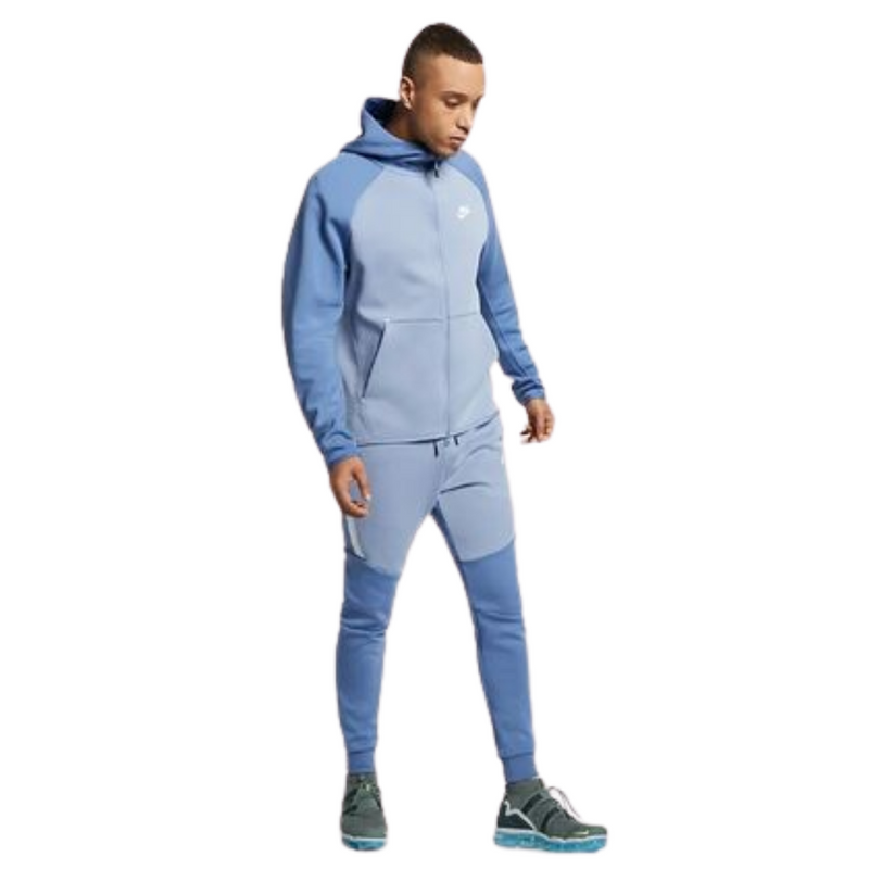 nike tech fleece old season blue