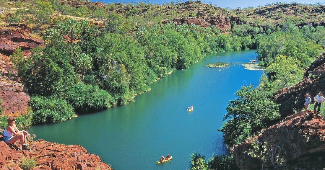 Paddle Boarding Places in Australia - Outback