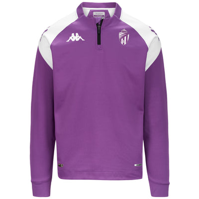 Chaqueta de chándal Real Valladolid temporada 23/24 blanca junior