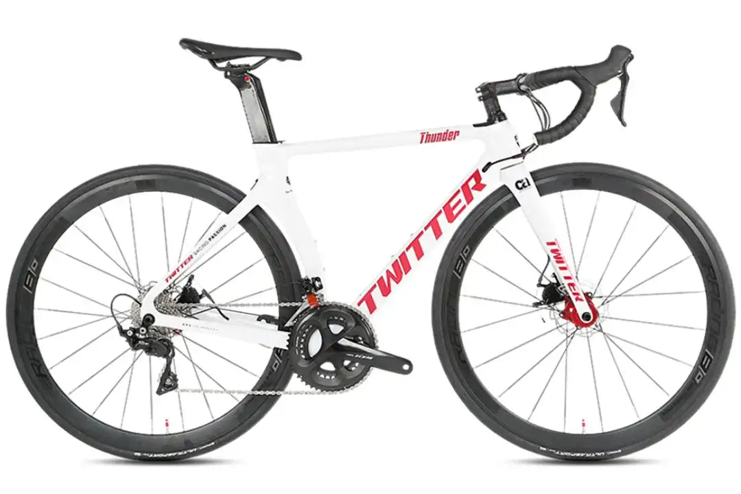 Twitter Thunder-Disc Carbon Fiber Road Bike - Image 9