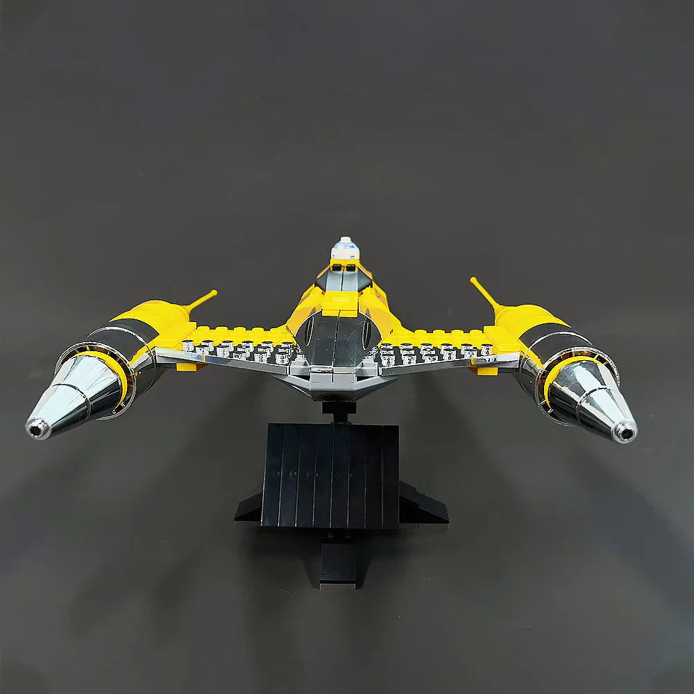 Star Wars MOC Naboo Starfighter Building Blocks Toy