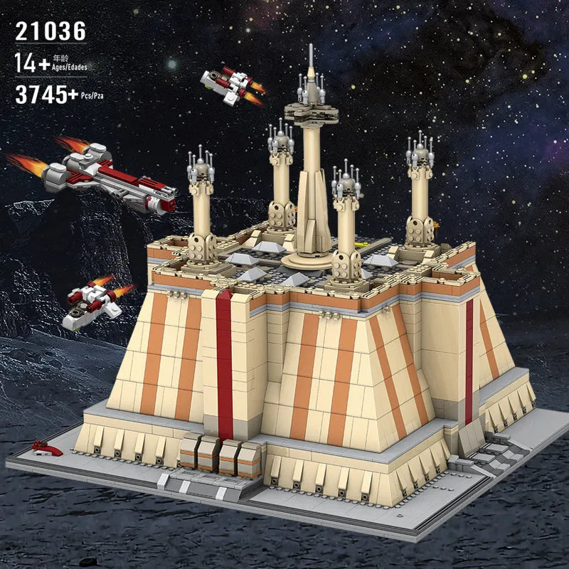 MOC Star Wars UCS The Jedi Temple Building Bricks Toys EU