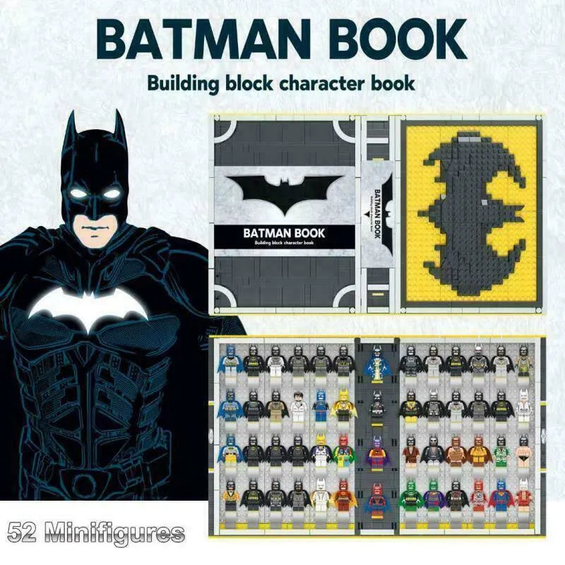 Building Blocks | Super Hero MOC 13002 Batman Book Collection Bricks Toy –  USABLOCKS