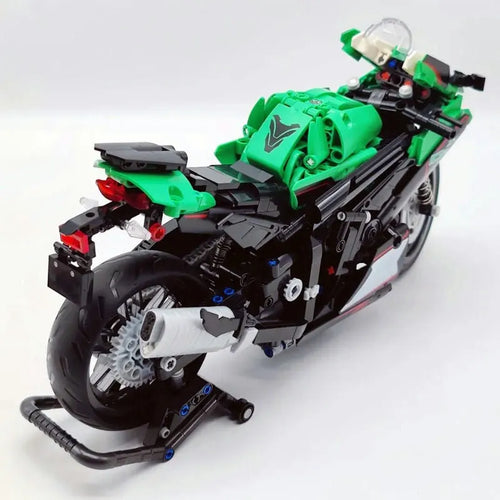 MOC 91023 Kawasaki NINJA ZX-10R Motorcycle Bricks Toy