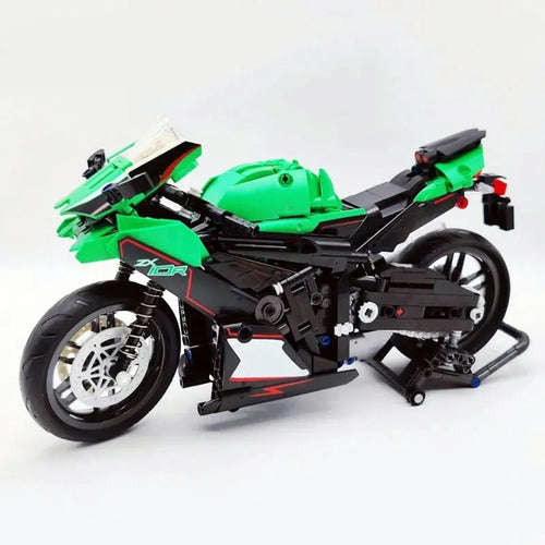 MOC 91023 Kawasaki NINJA ZX-10R Motorcycle Bricks Toy