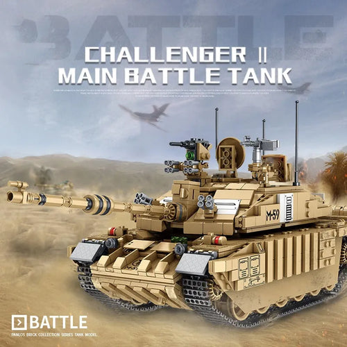 MOC] Lego Challenger 2 Black Night Main Battle Tank - Special