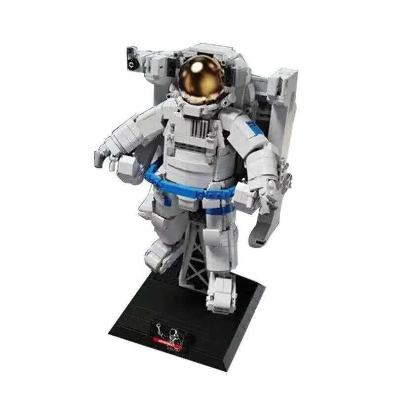 Spaceman Astronaut Blocks MOC Moduler Building Blocks Diy Puzzle Space  Explore Astronaut Adventure Brick Model Toys Christmas Gifts(900 Pieces) 