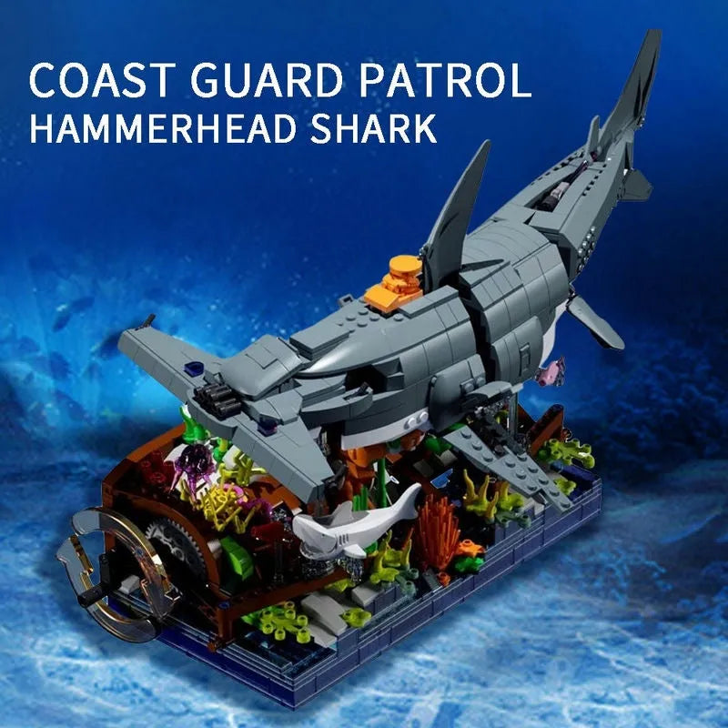 MOC Ideas Coast Guard Bionic Shark Bricks