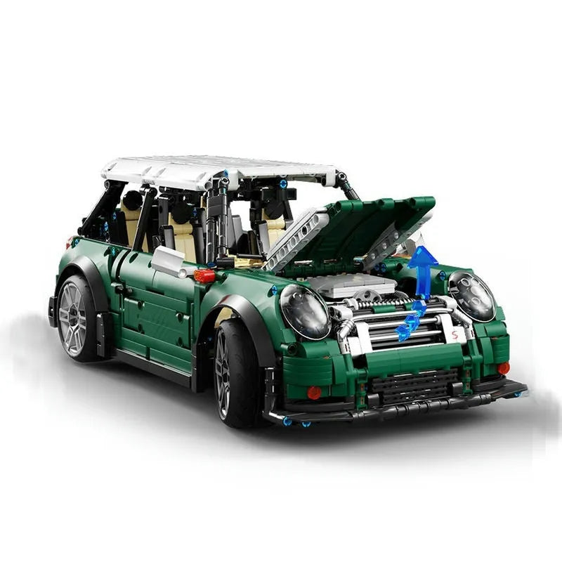 jam Maestro Opname Building Blocks | MOC T5025A MINI Cooper S Classic Sports Car Bricks Toy –  USABLOCKS