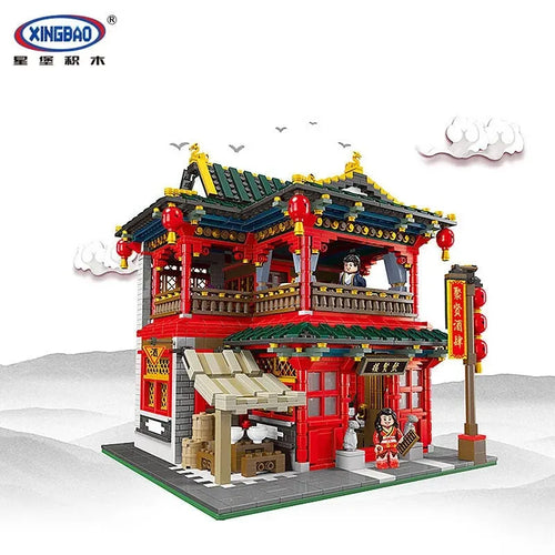 Creator Expert MOC China Town Pub Bricks Toy