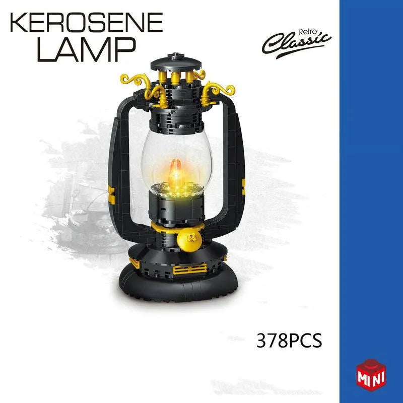 1pc Plastic Play House Toy, Vintage Kerosene Lamp Design Toy Accessory For  Kids