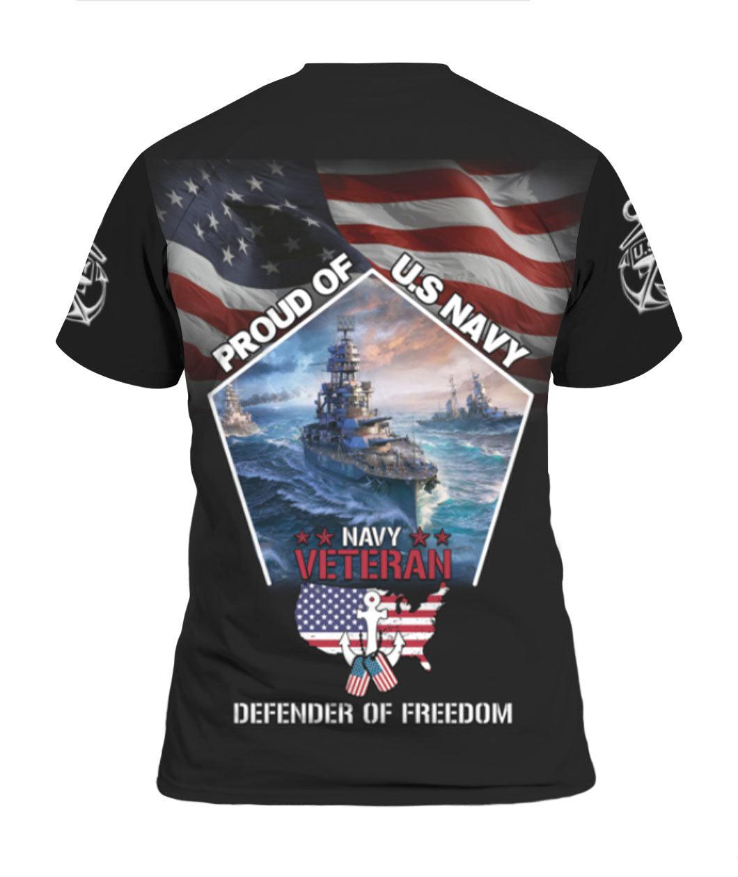 Proud Of Us Navy Veterans All Over Print | For Men & Women | HP1405