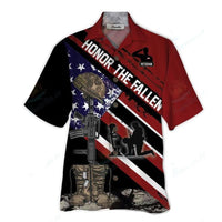 Thumbnail for Honor The Fallen Hawaiian Shirt | For Men & Women | HW8417-FoxWear Prints