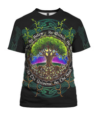 Thumbnail for Celtic Tree Of Life Art All Over Print | Hoodie | For Men & Women | Colorful | HT7115