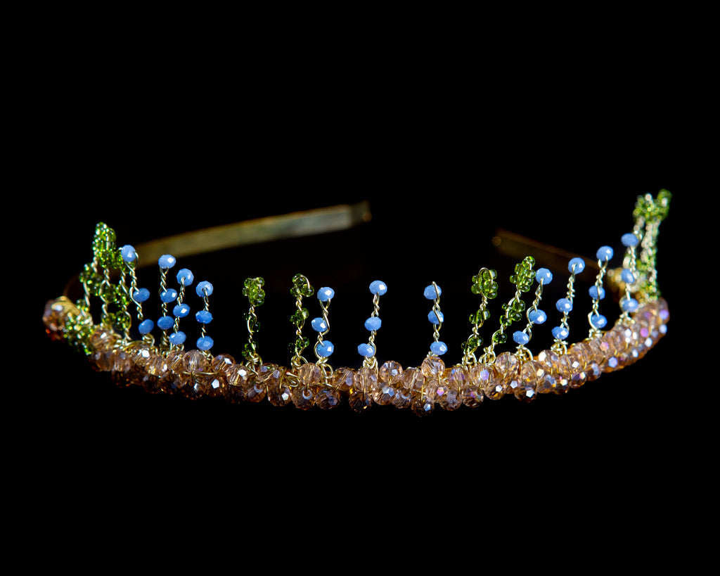 Wildflower Meadows Tiara | Tiaras & Vines | Cornwall | Tiaras & Vines