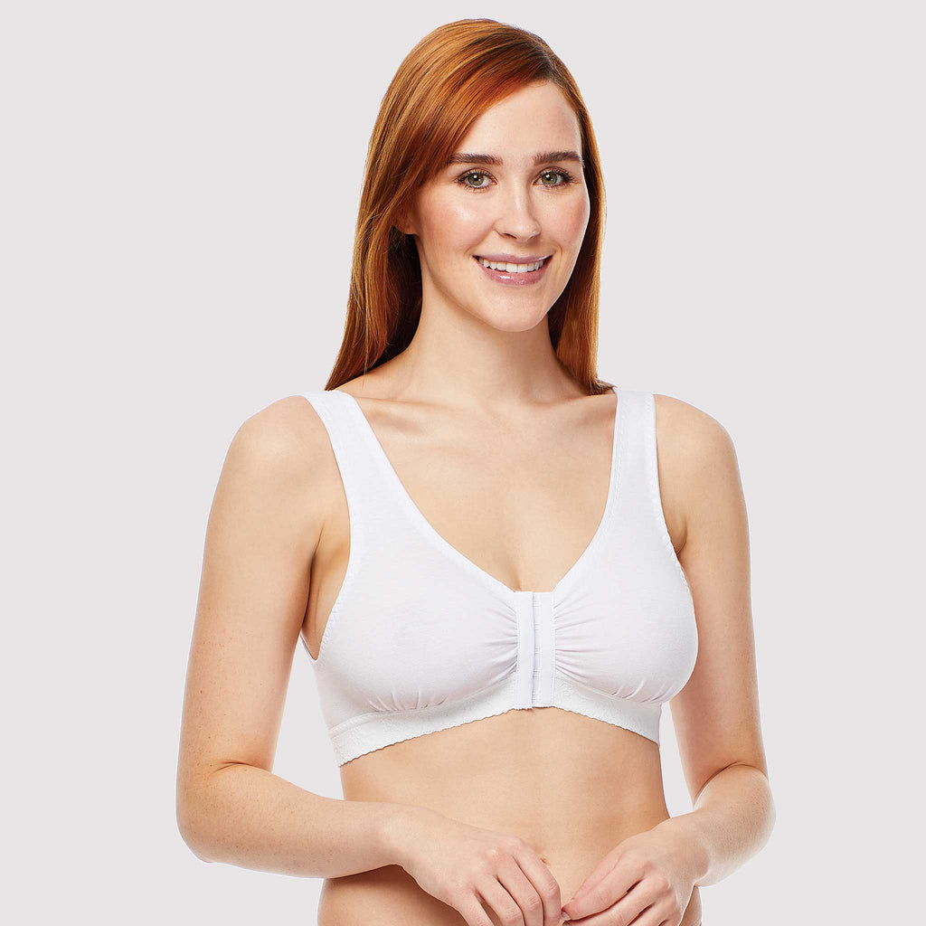 Poly Cotton Old Front Open Bra, Plain at Rs 40/piece in Tronica City