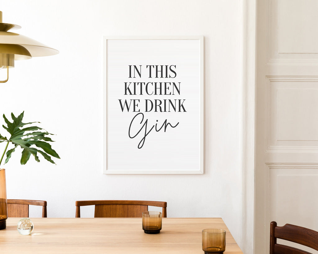 Funny Kitchen Quotes, Kitchen Prints, Kitchen Decor- A5, A4 A3 Prints  Kitchen Decor