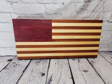 Hardwood Edge Grain Cutting Board, #35 - Cutting Boards - T and T Tables -  Woodworker in North Royalton