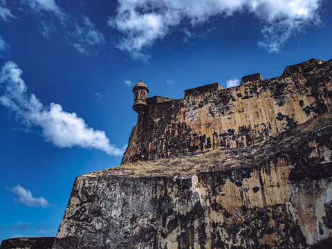 View of a fort in San Juan Puerto Rico