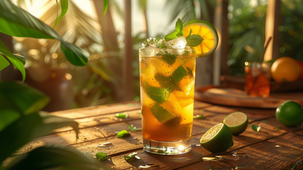 rhum ambre ou vieux pour cocktail mojito