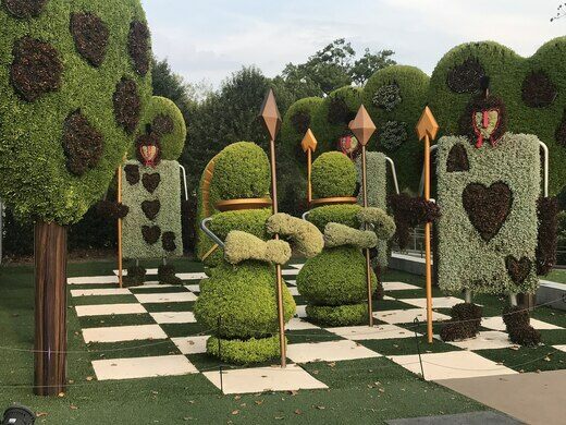 Topiaries at the Atlanta Botanical Gardens