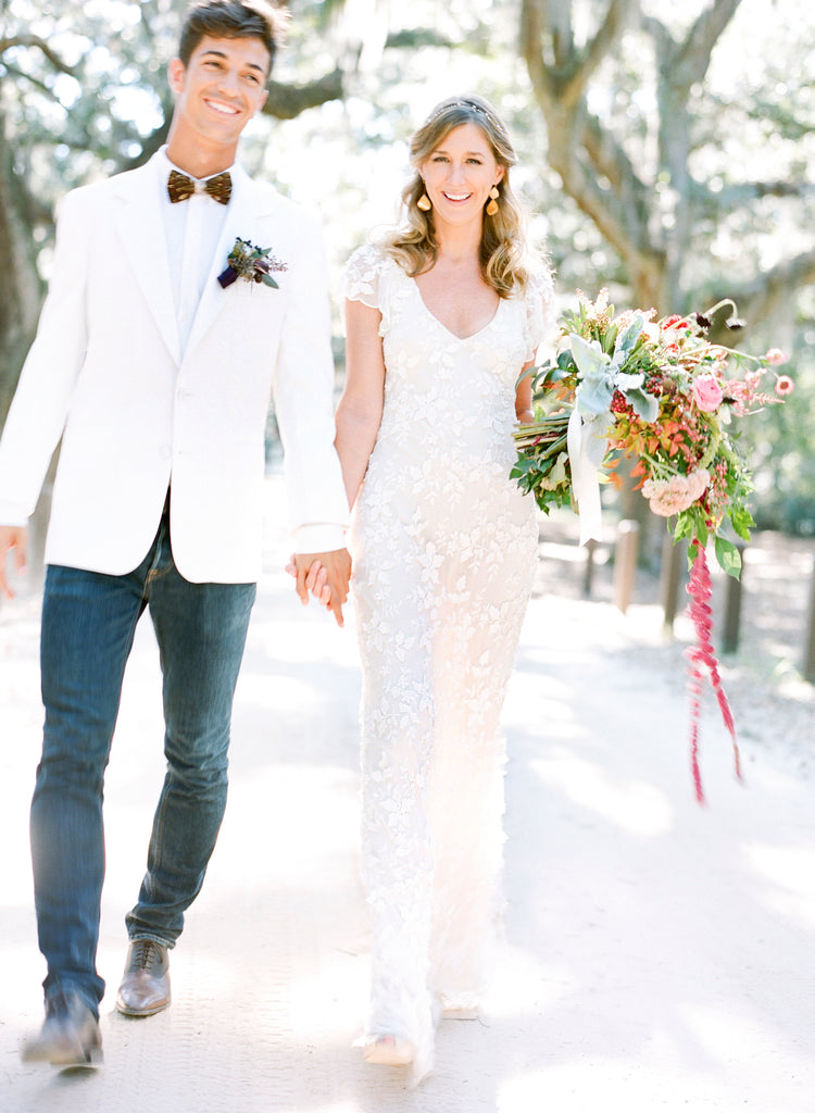 Worldwide Luxury Florist based in Atlanta, Georgia | Christy Hulsey + Colonial House of Flowers Bohemian Wildflower Foraged Garland 