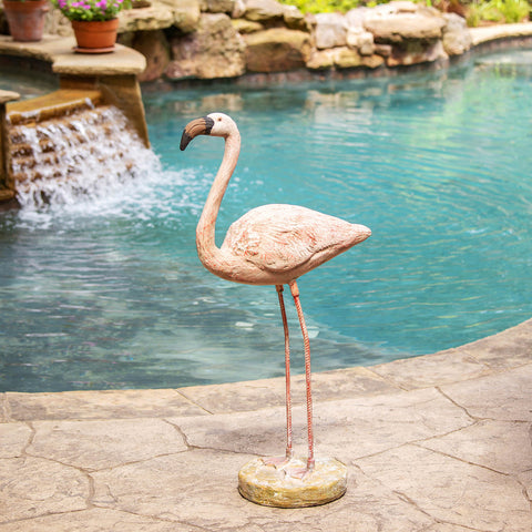 Luiz Pink Flamingo Decorative Object