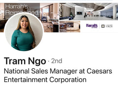 national sales manager at caesars entertainment corporation