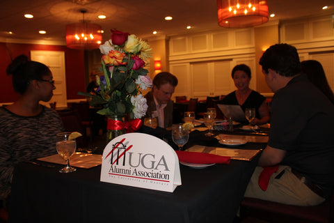 Floral Designer, Christy Griner Hulsey, Leads Dinner With A Dozen Dawgs With UGA Alumni in Athens, Georgia 