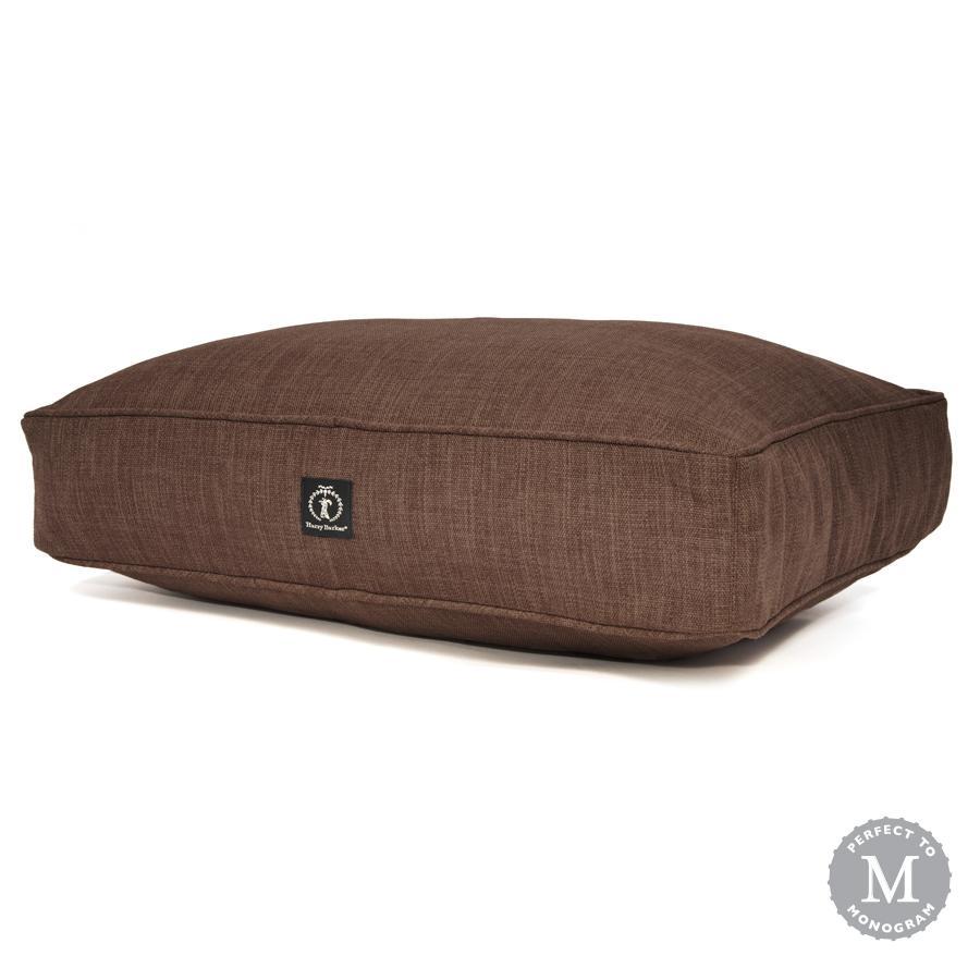 Harry Barker Heather Rectangle Dog Bed, Brown