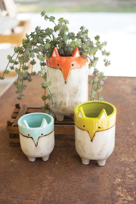 fox-planters-colorful-vase-set-of-three